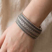 Premium 925 Sterling Silver Kada Bracelet for Women